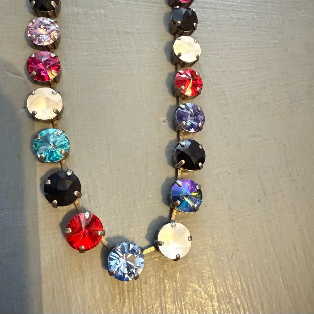 Sabika Crystal Winter 2016 Tennis Style Necklace - Picture 6 of 9